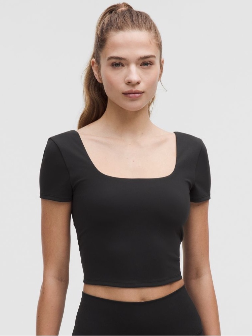 Wunder Under SmoothCover Square Neck Shirt